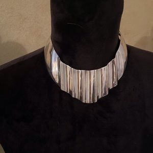 Sterling silver choker and bracelet